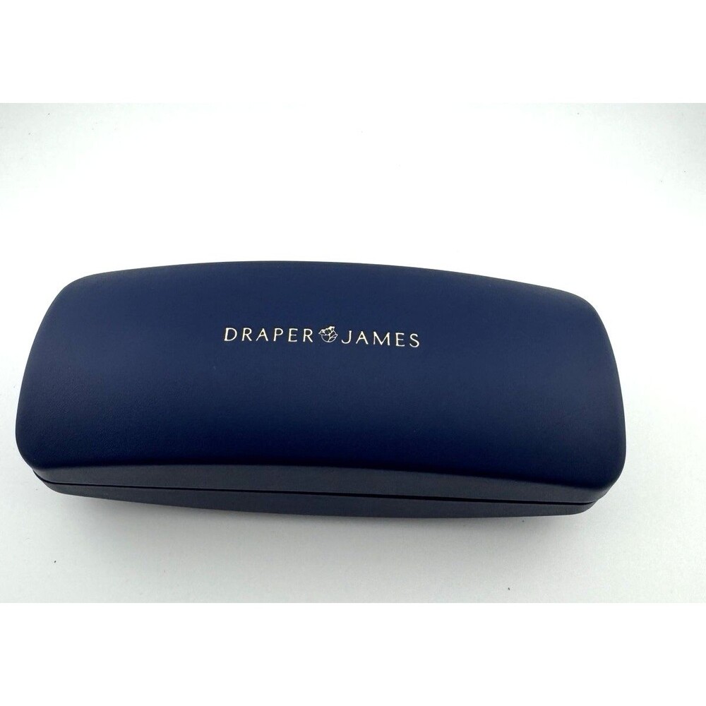 Draper James Eyeglasses Sunglasses Case Hard Shell Felt Lined Travel Carrier